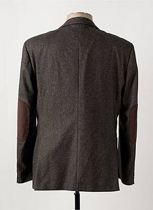 Blazer finition intérieure doublée marron HUGO BOSS homme