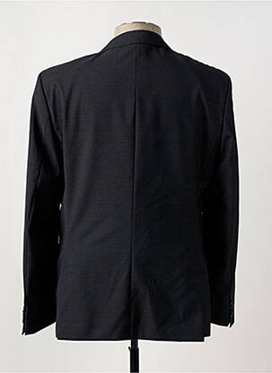 Blazer coupe cintrée noir HUGO BOSS homme