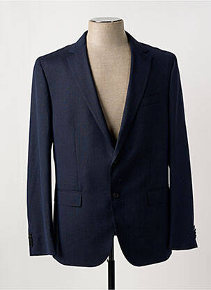 Blazer finition intérieure doublée bleu HUGO BOSS homme