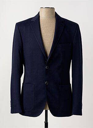 Blazer finition intérieure doublée bleu KARL LAGERFELD homme