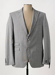 Blazer finition intérieure doublée gris ATELIER TORINO homme