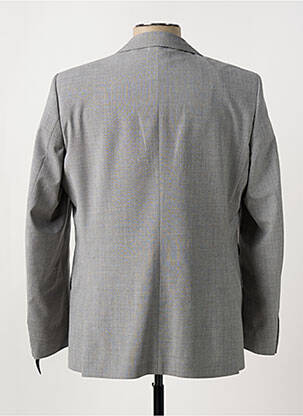 Blazer finition intérieure doublée gris ATELIER TORINO homme