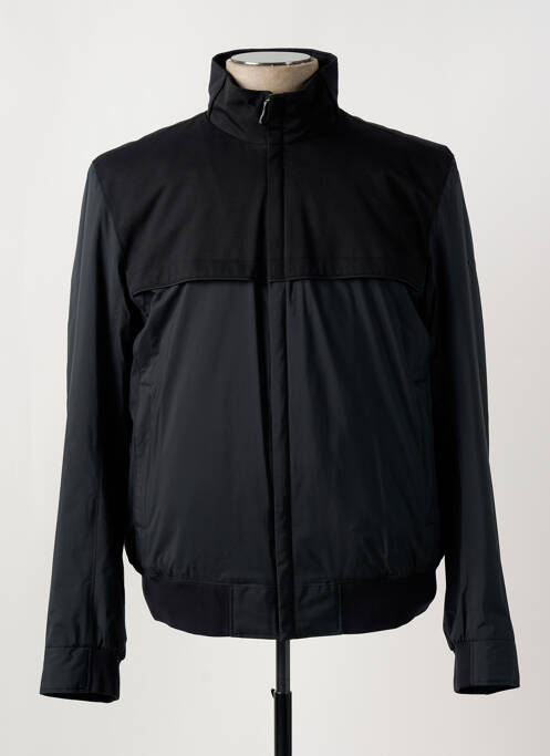 Blouson noir HUGO BOSS pour homme