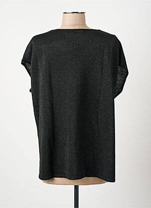Top manches courtes manches courtes noir GRIFFON femme