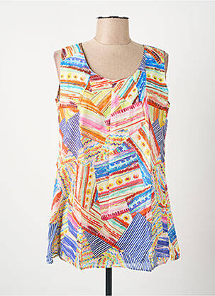 Top orange GUY DUBOUIS femme