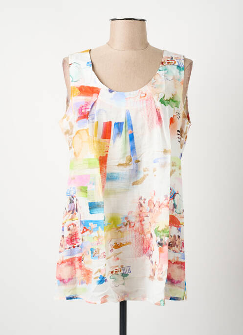 Top blanc GUY DUBOUIS femme