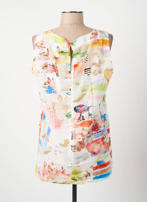 Top blanc GUY DUBOUIS femme