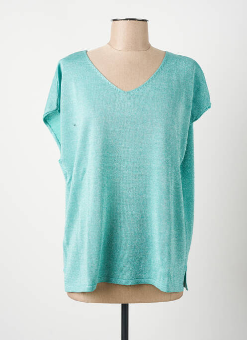 Top bleu GRIFFON femme