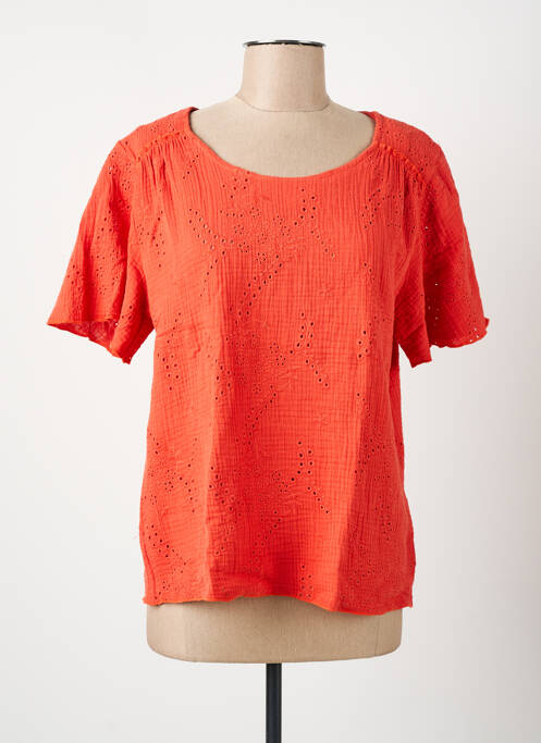 T-shirt orange GRIFFON femme