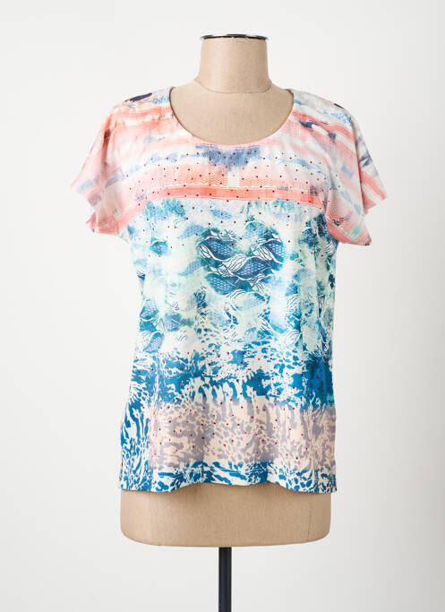 T-shirt orange GUY DUBOUIS femme