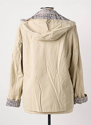 Coupe-vent poches a capuche beige BOCA BOKA femme