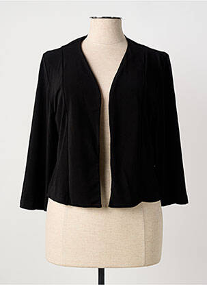 Gilet manches longues manches 3/4 noir GRIFFON femme