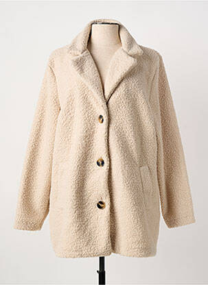 Manteau court beige GRIFFON femme