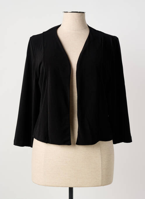 Gilet manches longues manches 3/4 noir GRIFFON femme