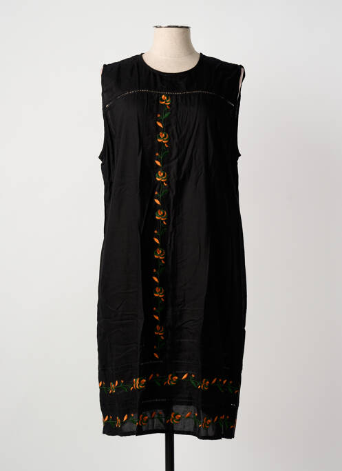 Robe mi-longue noir EGATEX femme