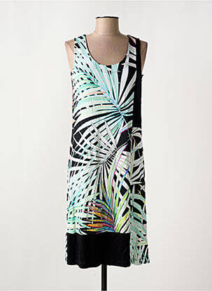 Robe mi-longue noir EGATEX femme