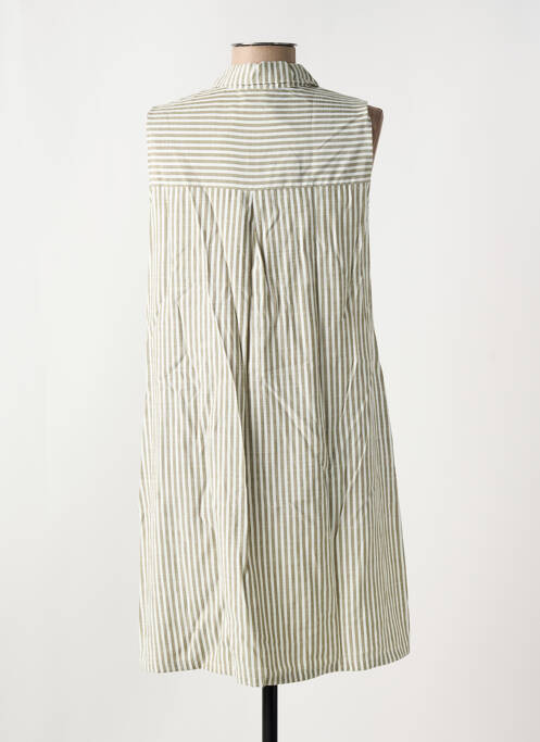 Robe courte vert EGATEX femme