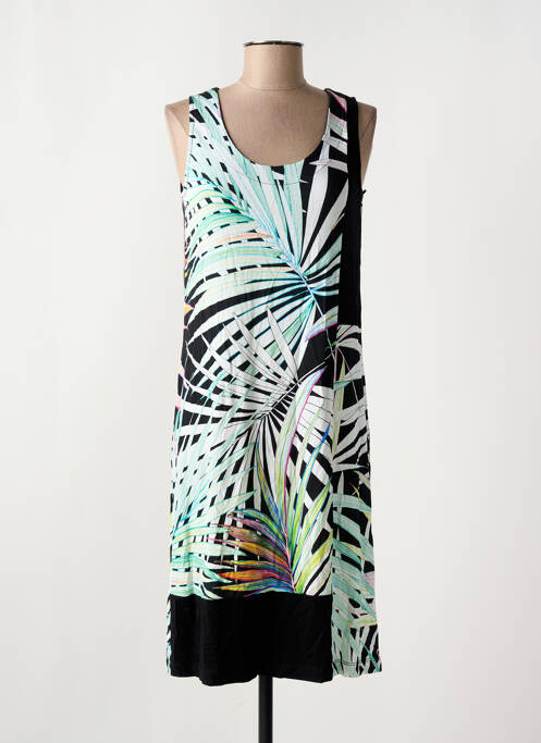 Robe mi-longue noir EGATEX femme