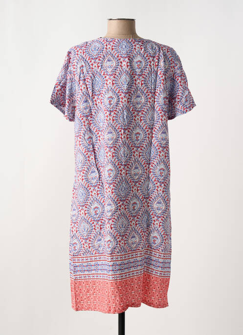 Robe mi-longue orange EGATEX femme