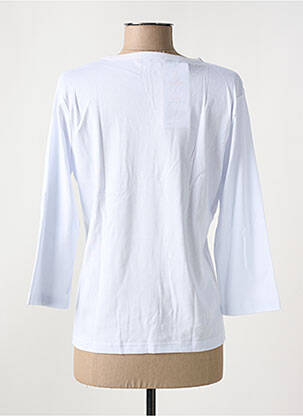 T-shirt manches 3/4 manches 3/4 blanc GRIFFON femme