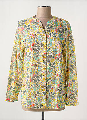 Chemisier jaune GUY DUBOUIS femme