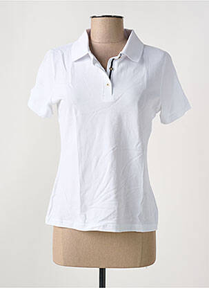 Polo blanc I.ODENA femme