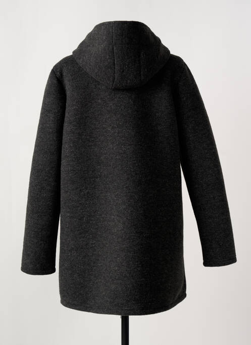 Manteau long gris QUATRE VINGT JOURS femme