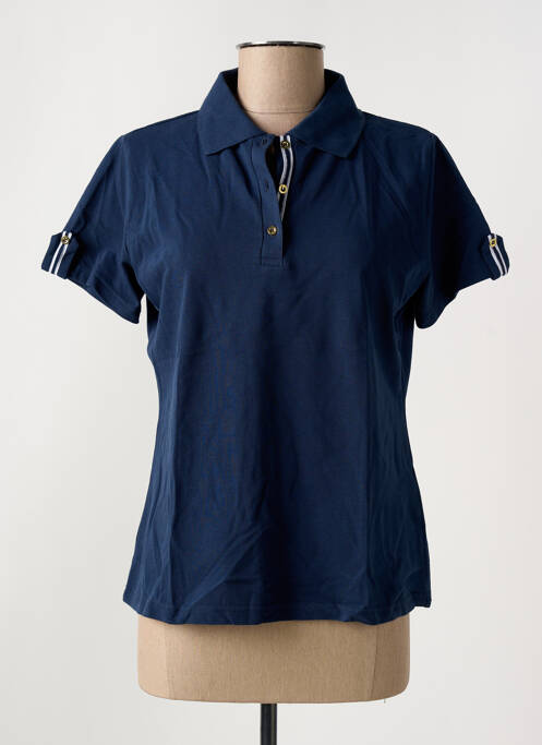 Polo bleu I.ODENA femme