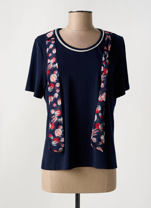 T-shirt bleu GRIFFON femme