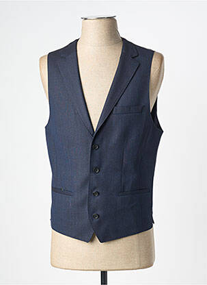 Gilet sans manche poches bleu HUGO BOSS homme