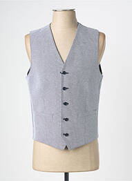 Gilet sans manche tissage chiné gris KARL LAGERFELD homme
