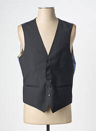 Gilet sans manche bi-matiére gris BUGATTI homme