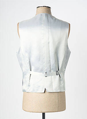 Gilet sans manche bi-matiére bleu BUGATTI homme