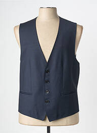 Gilet sans manche bi-matiére bleu HUGO BOSS homme