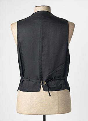 Gilet sans manche poches noir TRUSSARDI JEANS homme