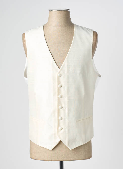 Gilet sans manche beige GREGE CREATION homme