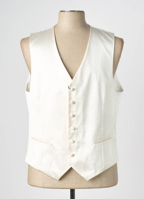 Gilet sans manche beige GREGE CREATION homme