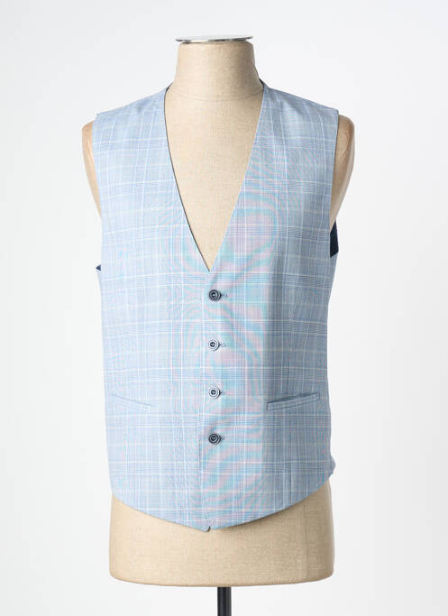 Gilet sans manche bleu ATELIER TORINO homme