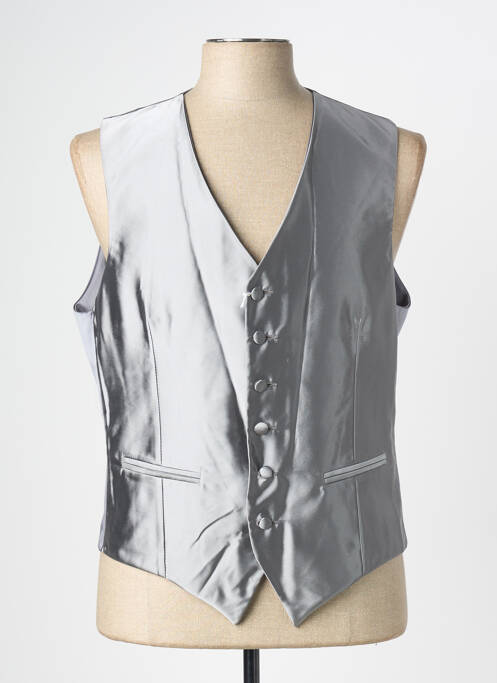 Gilet sans manche gris GREGE CREATION homme