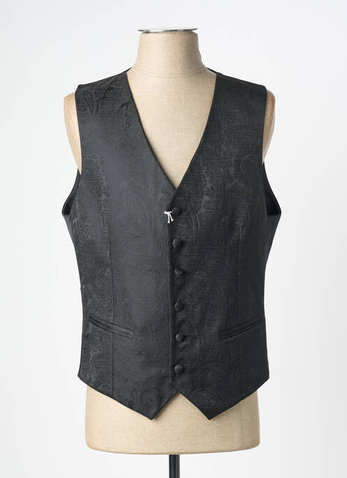Gilet sans manche noir GREGE CREATION homme