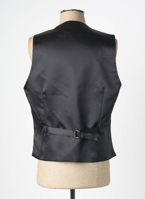 Gilet sans manche noir GREGE CREATION homme