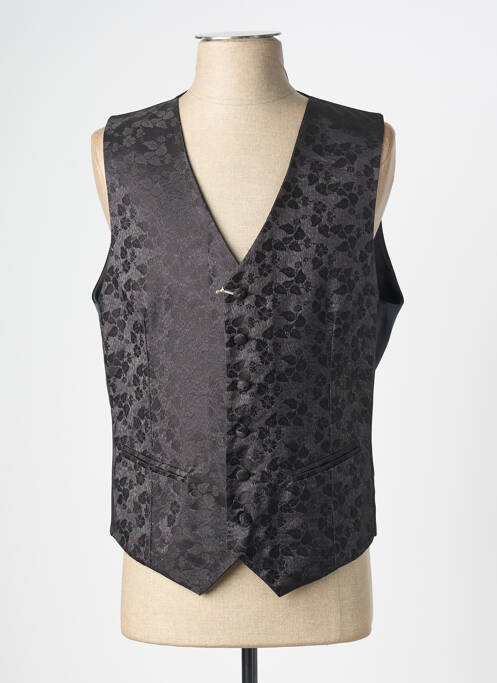 Gilet sans manche noir GREGE CREATION homme