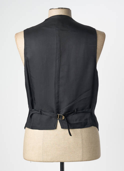 Gilet sans manche noir TRUSSARDI JEANS homme