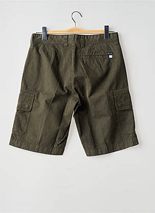 Bermuda stretch taille normale vert EDEN PARK homme