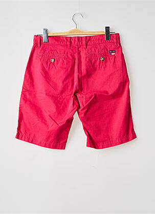 Bermuda stretch taille normale rouge EDEN PARK homme