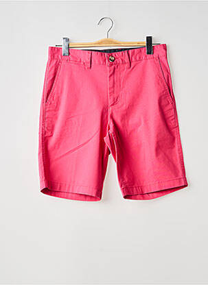 Bermuda stretch taille normale rose EDEN PARK homme
