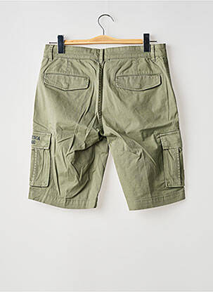 Bermuda stretch taille normale vert AERONAUTICA homme