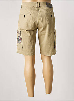Bermuda stretch taille normale beige AERONAUTICA homme