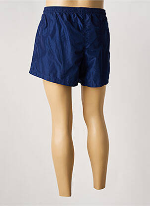 Short de bain effet matière satinée bleu AERONAUTICA homme