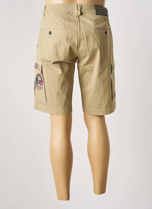 Bermuda beige AERONAUTICA pour homme